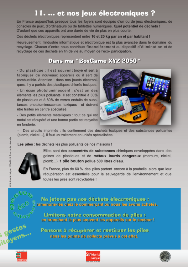 La vie des déchets