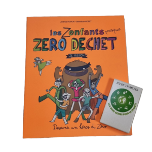 "Les bons gestes pour la planète " : lot jeu 7 familles et livre