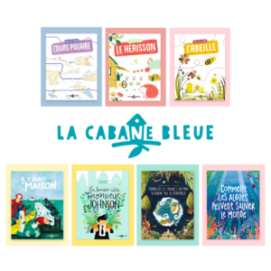 la cabane bleue collection livres