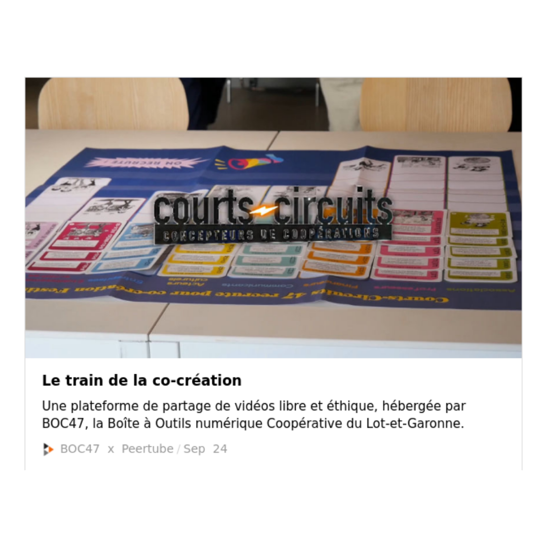 train de a cocréation