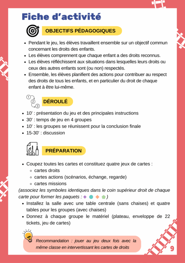 Ticket to rights : en route vers nos droits !